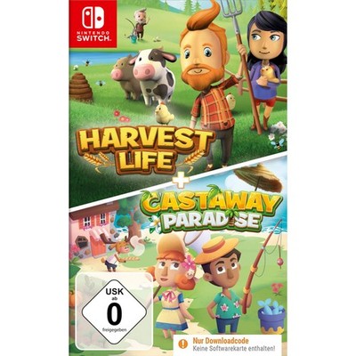 Harvest Life + Castaway Paradise CiaB Nintendo Switch/Lite/OLED NEU&OVP