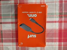 USB-C to HDMI Adapter 4' LIghtning to 3.5mm Aux Cable 3' USB-C- Headphone Jack