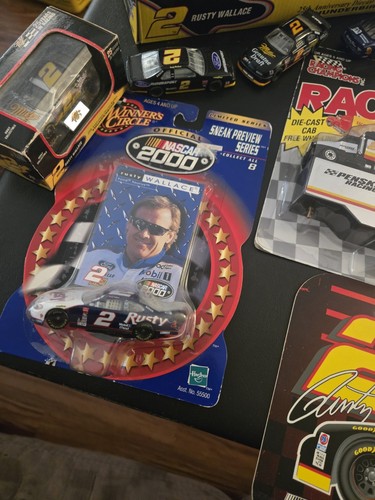 the ultimate rusty wallace package! 1:64 scale dually with show trailer. read!! - Picture 2 of 15