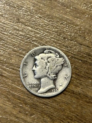 1935S Mercury Dime VG