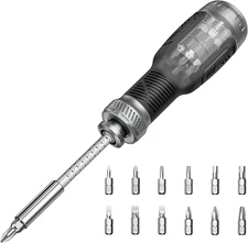 13-in-1 Multi-Bit Screwdriver Set - Durable Repair Tool Kit for All Needs