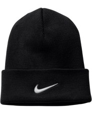 Nike Beanie Black For Men Women Adults Warm Winter Hat One Size FREE SHIPPING