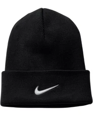 Nike Beanie Black For Men Women Adults Warm Winter Hat One Size FREE SHIPPING