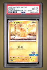 Pikachu 242 Sv-P Promotional Cards Regular (Japanese) for sale
