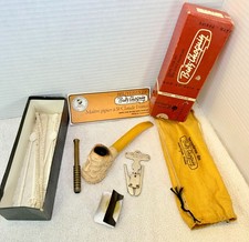 Vintage Turkish Meerschaum Pipe w/BC Butz-Choquin Box (Box Not Original)