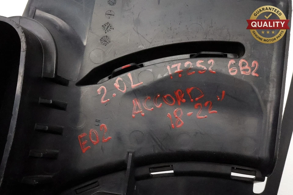 2018 - 2020 HONDA ACCORD 2.0L TURBO OEM FRONT BUMPER INTAKE OEM - Изображение 3 из 4