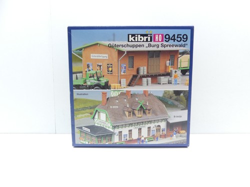 Kibri H0 9459 kit cobertizo de mercancías castillo Spreewald, sin construir, NUEVO en embalaje original #66486 | Condition: Gebraucht