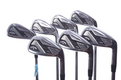 Callaway Mavrik Pro Iron Set 4-PW -0.25 in Stiff Flex Steel Shaft