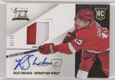 2012 Panini Rookie Anthology Luxury Suite Gold Auto 25/25 Riley Sheahan RC 0c3