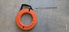 KLEIN METAL FISH TAPE With Spiral Leader 125 Feet  Never Used