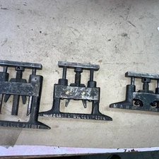 Vintage Letterpress Quoins Press Lock ~lot Of 3