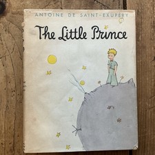 Antoine de Saint-Exupery THE LITTLE PRINCE Harcourt Brace & Co 1950s DJ