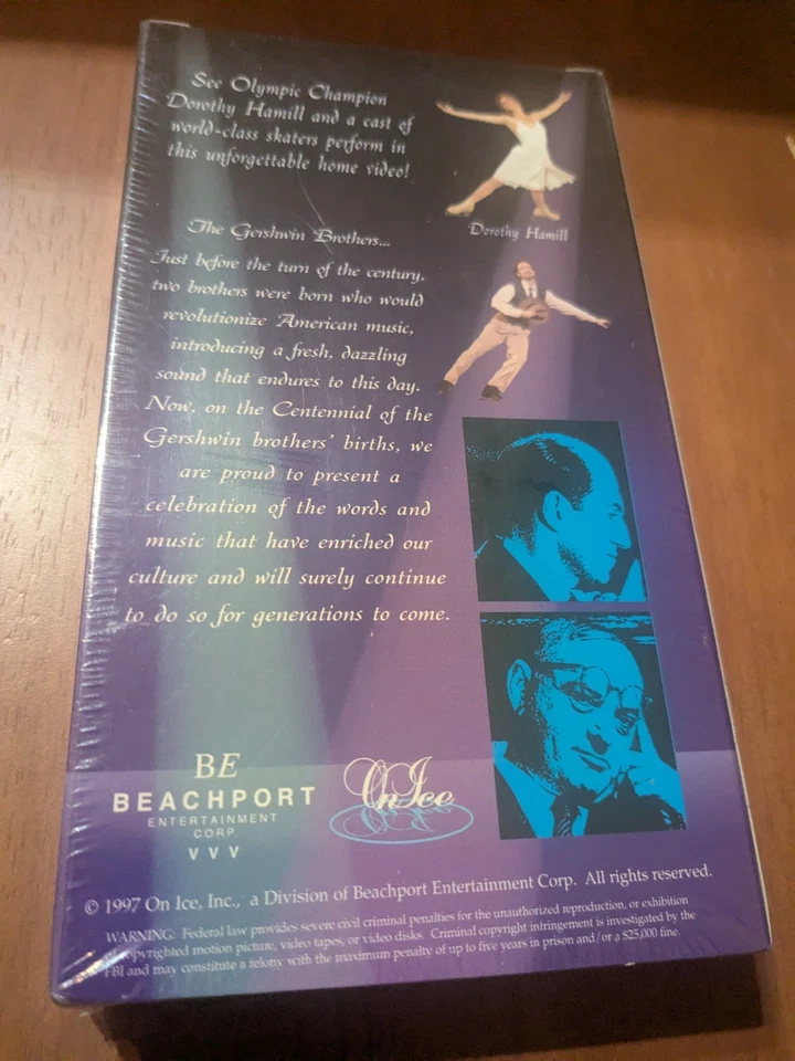 The Memory Of All That: Gershwin On Ice VHS 1997 Figure Skating Dorothy Hamill - Image 2 of 4