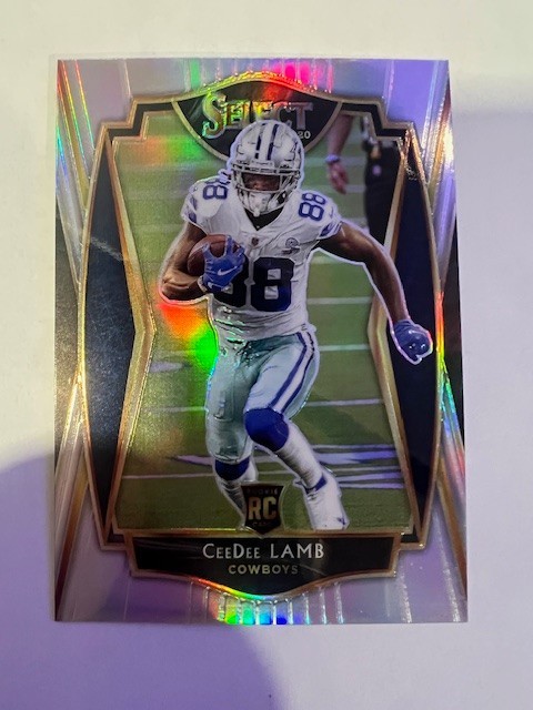 2020 Panini Select  Premier Level Silver CeeDee Lamb (RC)