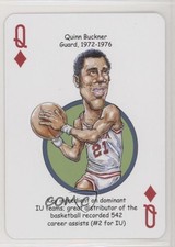 2009 Presents Indiana Hoosiers Basketball Heroes Playing Cards Quinn Buckner y0i