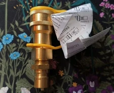 1/2" Gas Quick Connect Kit Disconnect Connector with Male Insert Plug