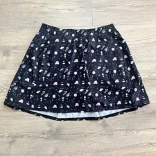 KYODAN Golf Activewear Skirt Skort Gold Print Size P/S