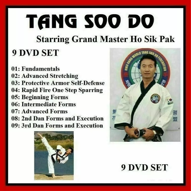 TANG SOO DO 9 DVD SET with HO SIK PAK similar to karate | eBay
