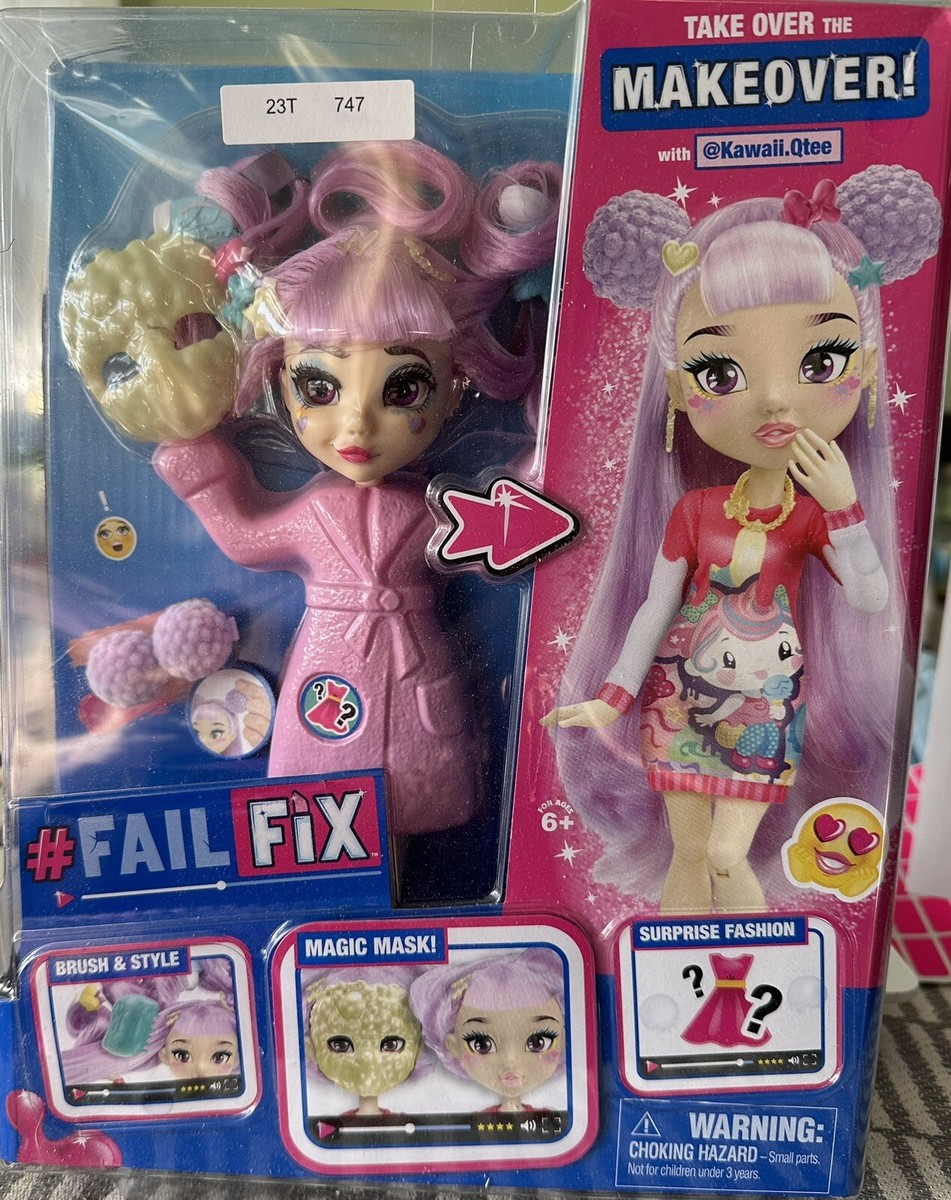 Moose Toys Fail Fix Take Over The Makeover With Kawaii Qtee