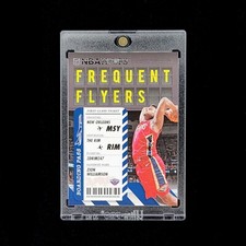 Zion Williamson - 2020-21 NBA Hoops Basketball Frequent Flyers Insert Card - #4