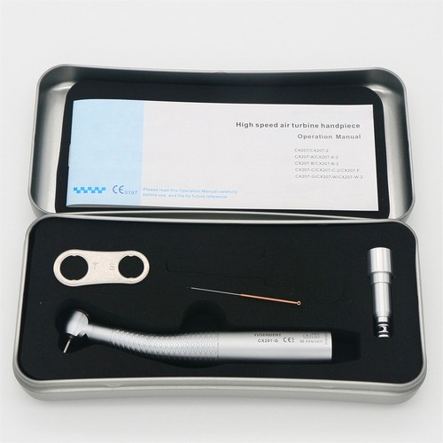 COXO Dental Handstück Fiber Optic High Speed Turbine LED Low Speed Winkelstück - Picture 18 of 216