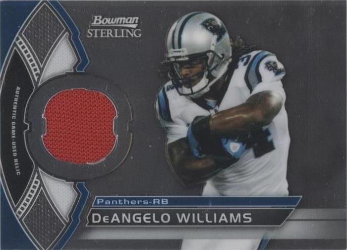 2011 Bowman Sterling DeAngelo Williams #BSR-DW - 1 of 2