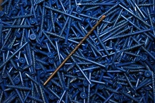 (250) T25 Torx Flat Head 3/16 x 2-3/4 Concrete Masonry Screw Tapcon Anchor & Bit