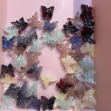 Glass Butterfly Charm/Bead