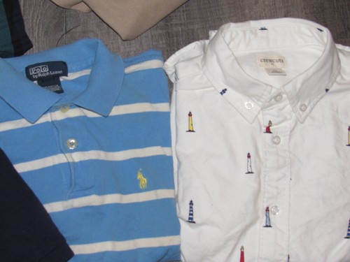RALPH LAUREN JANIE JACK CREWCUTS Lot Boy's Sz 5 6 7 Shirts Pants All Excellent - Picture 7 of 17