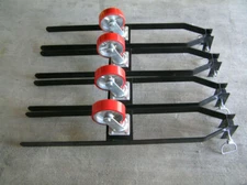  Best Value Professional Caster Wheel Kit for 4 Post Lift - FREE SHIPPING !!