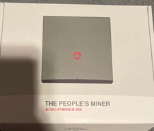 Bobcat miner 300 in hand