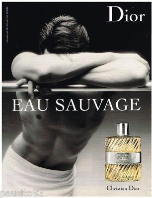 REKLAME WERBUNG 105 2008 EAU SAUVAGE de DIOR EAU DE TOILETTE Herren