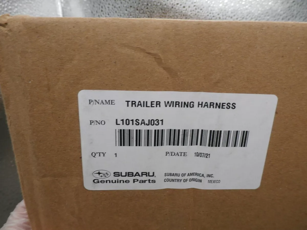2014 subaru outback trailer wiring harness deals