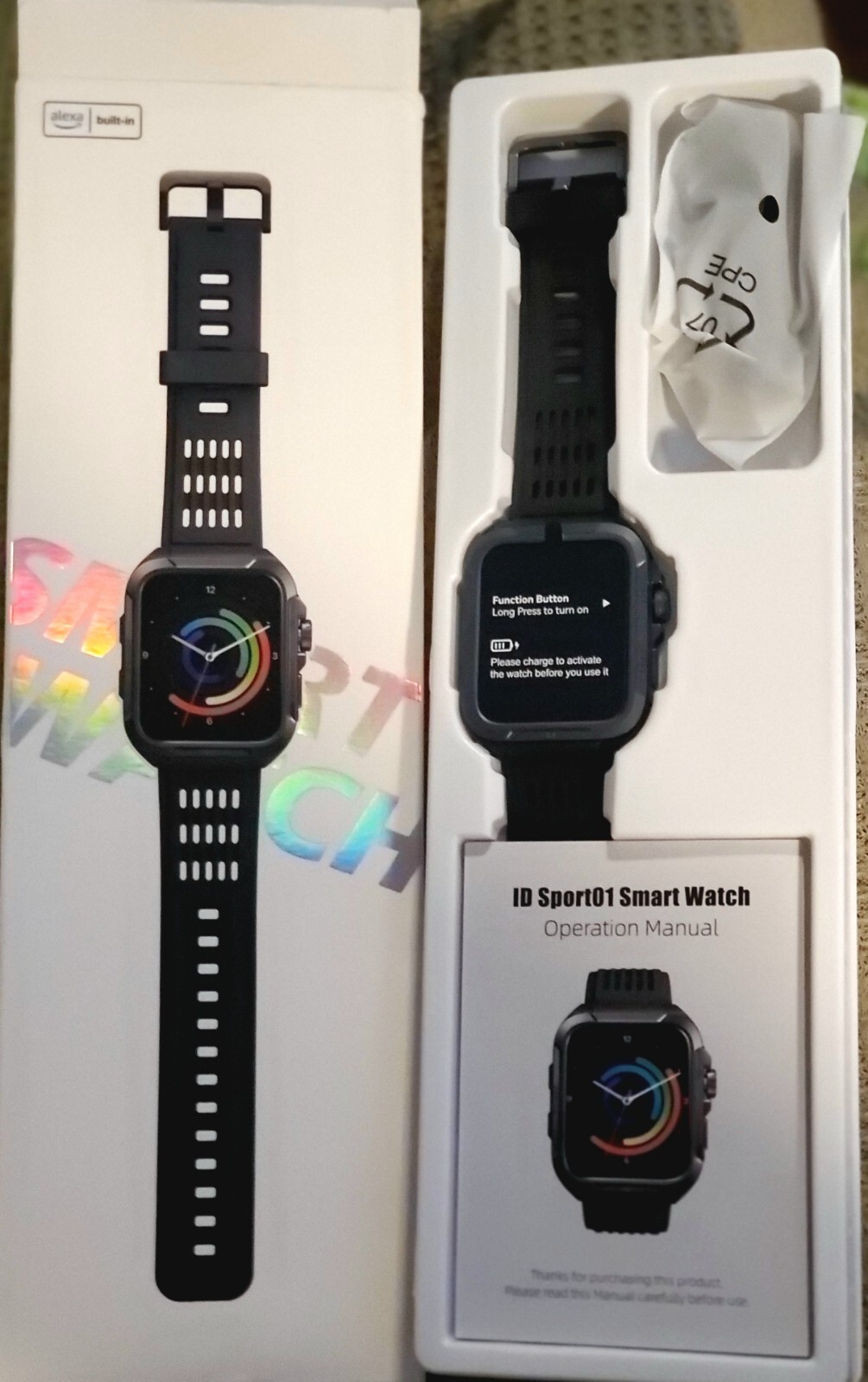 KeepOnFit Waterproof Smart Watch With Alexa
