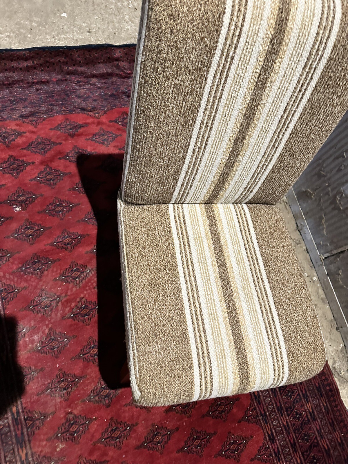 Vintage Retro mid Century Low Bedroom Chair eBay