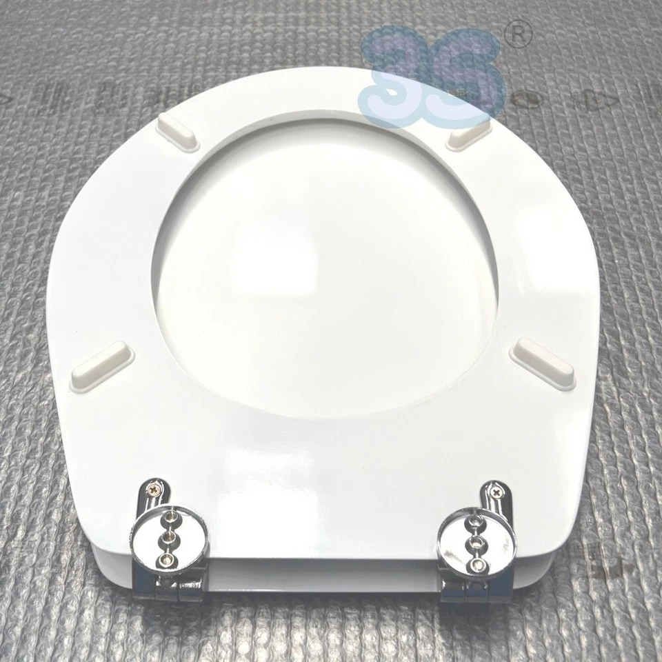 NUOVO SEDILE WC CERAMICA DOLOMITE GARDA ACB ERCOS Linea SMART BAGNO COPERCHIO WC - Immagine 4 di 4