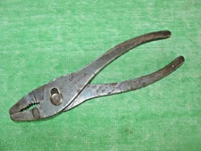 VINTAGE 6" INDESTRO PLIERS NARROW JAW SLIP JOINT PLIERS MADE IN USA