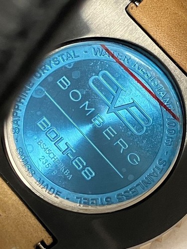 Working BOMBERG BOMBERG Quartz Bolt 68 BS45 - Picture 4 of 11