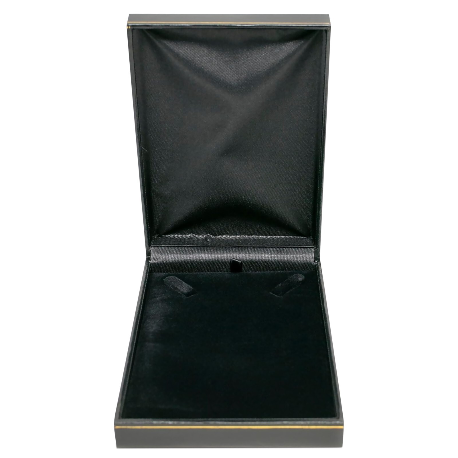 Necklace Gift Box Jewelry Display Holder Black Or Red