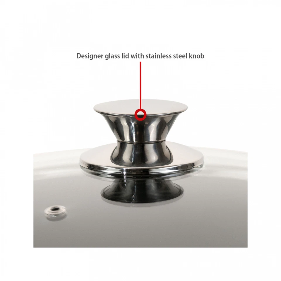 Cerafit Plasma Pfannen | Set 5-tlg - Bratpfannen, Anti Haft, Ofenfest mit Deckel - Bild 2 von 4