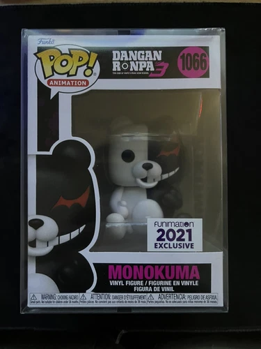 Funko Pop- MONOKUMA #1066- NEW IN BOX-  Exclusive - Dangan Ronpa 3 Animation