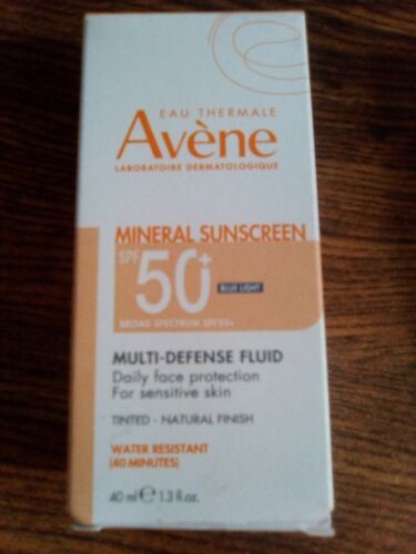 Avene Tinted Mineral Sunscreen SPF 50 1.3fl oz Exp 08/26