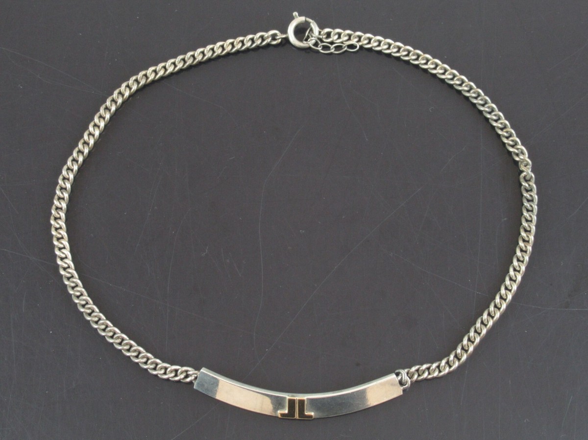アクセサリー PINO LANCETTI K18 925 combi necklace PINO LANCETTI Sterling Silver 925 750 K18 Plate Charm Choker
