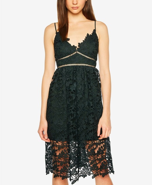 bardot sonya lace dress