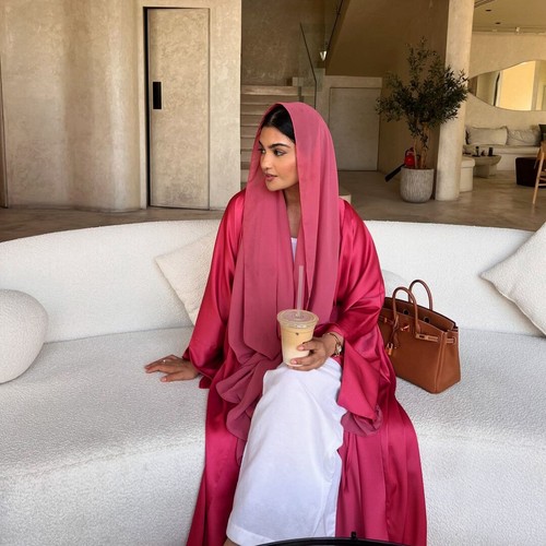 Satin Women Open Long Dress Abaya Dubai Kimono Evening Muslim Robe Elegant Gown - Picture 52 of 84