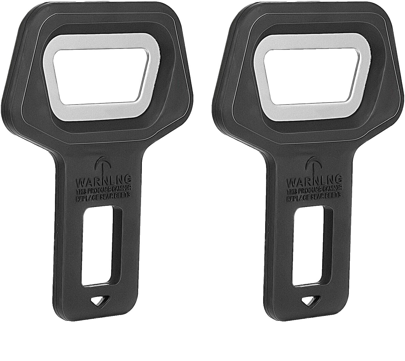 Bottle Opener Seat Belt Clip Stopper Seat Belt Alarm Silencer And Bottle Opener Beep Stopper(2 PCS)