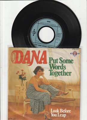 Dana Put some words together (1977)  [7'' Single]