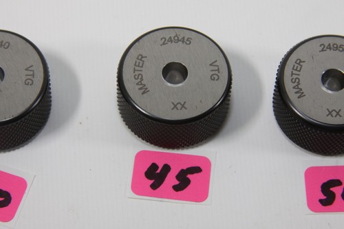 ANELLO VERMONT GAGE MASTER GAGE ACCIAIO XX.24035-.25025 PN 231105310 - Foto 6 di 21