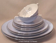 Franciscan Brentwood Lot of 2 Place Settings (10 Pieces) EXCELLENT!