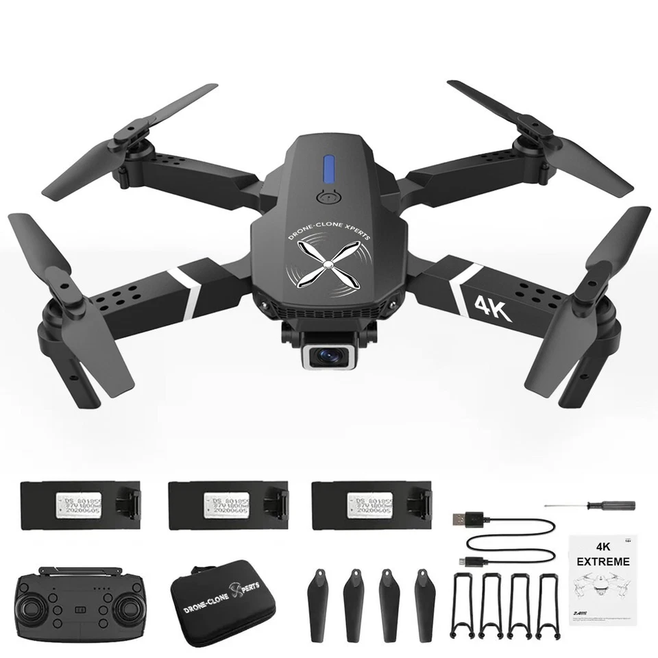 Black Falcon 4K Drone Pro EXTREME Upgrade With 4K Camera Adults RC - Image 2 of 4